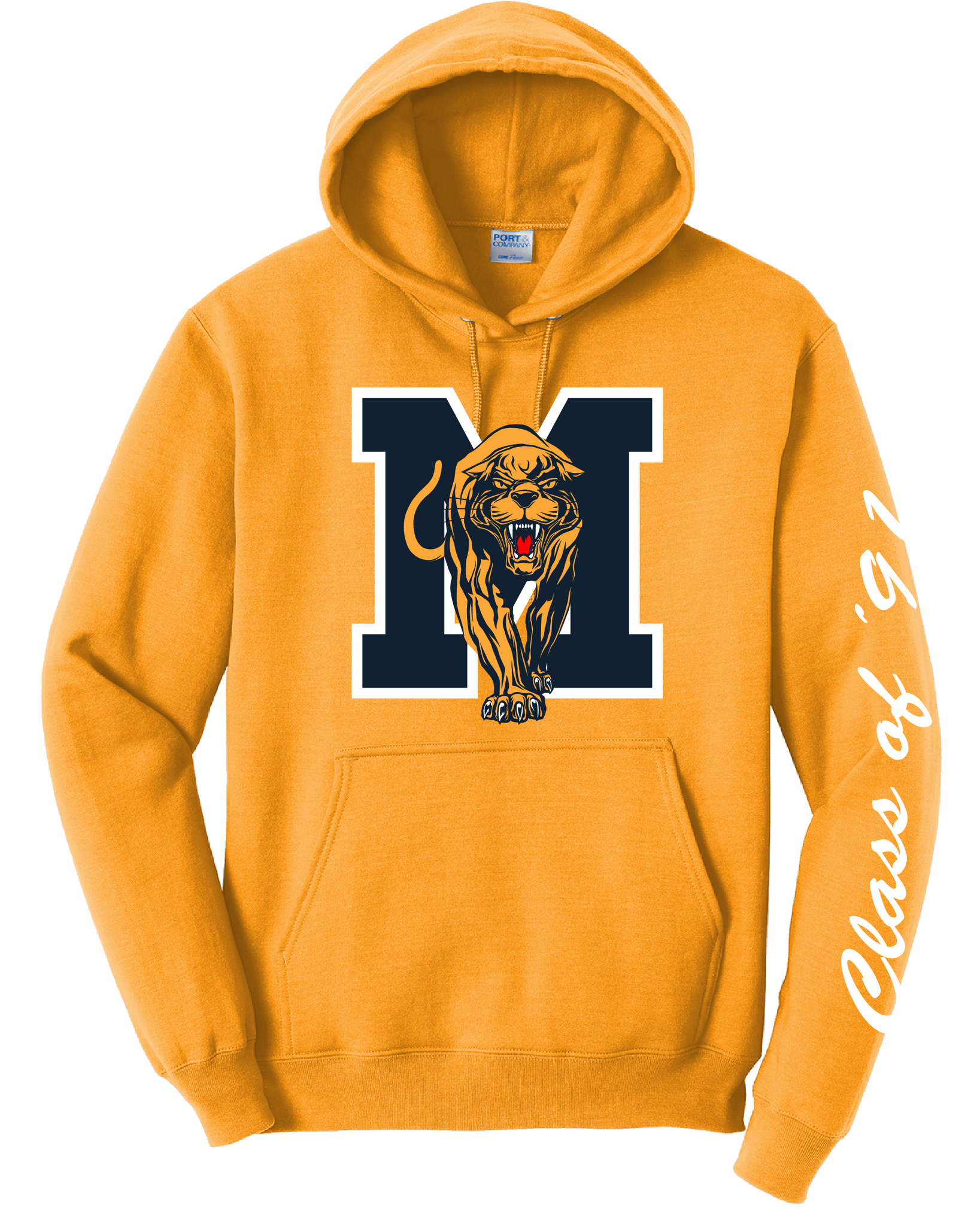 Murphy H.S. Class Reunion Gold Hoodie