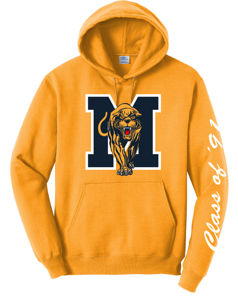 Murphy H.S. Class Reunion Gold Hoodie