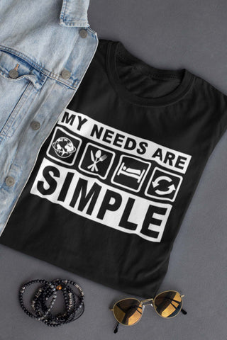 My Travel Needs Are Simple Unisex Shirt.