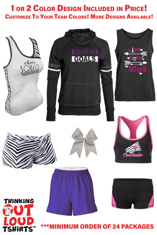 Custom All Star Cheer Camp Package 1 (minimum 12)